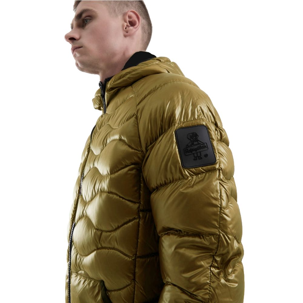 Refrigiwear Gelbe Nylon-Herrenjacke
