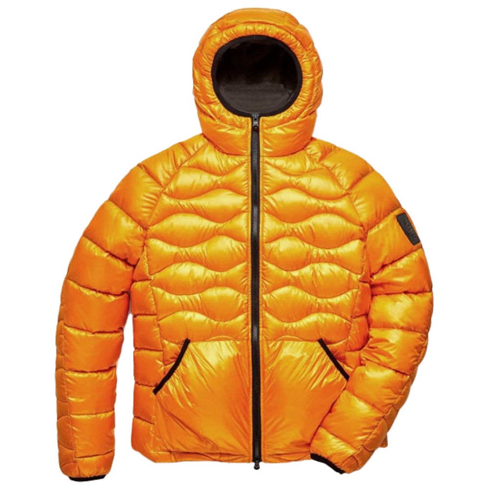Orangefarbene Nylonjacke von Refrigiwear