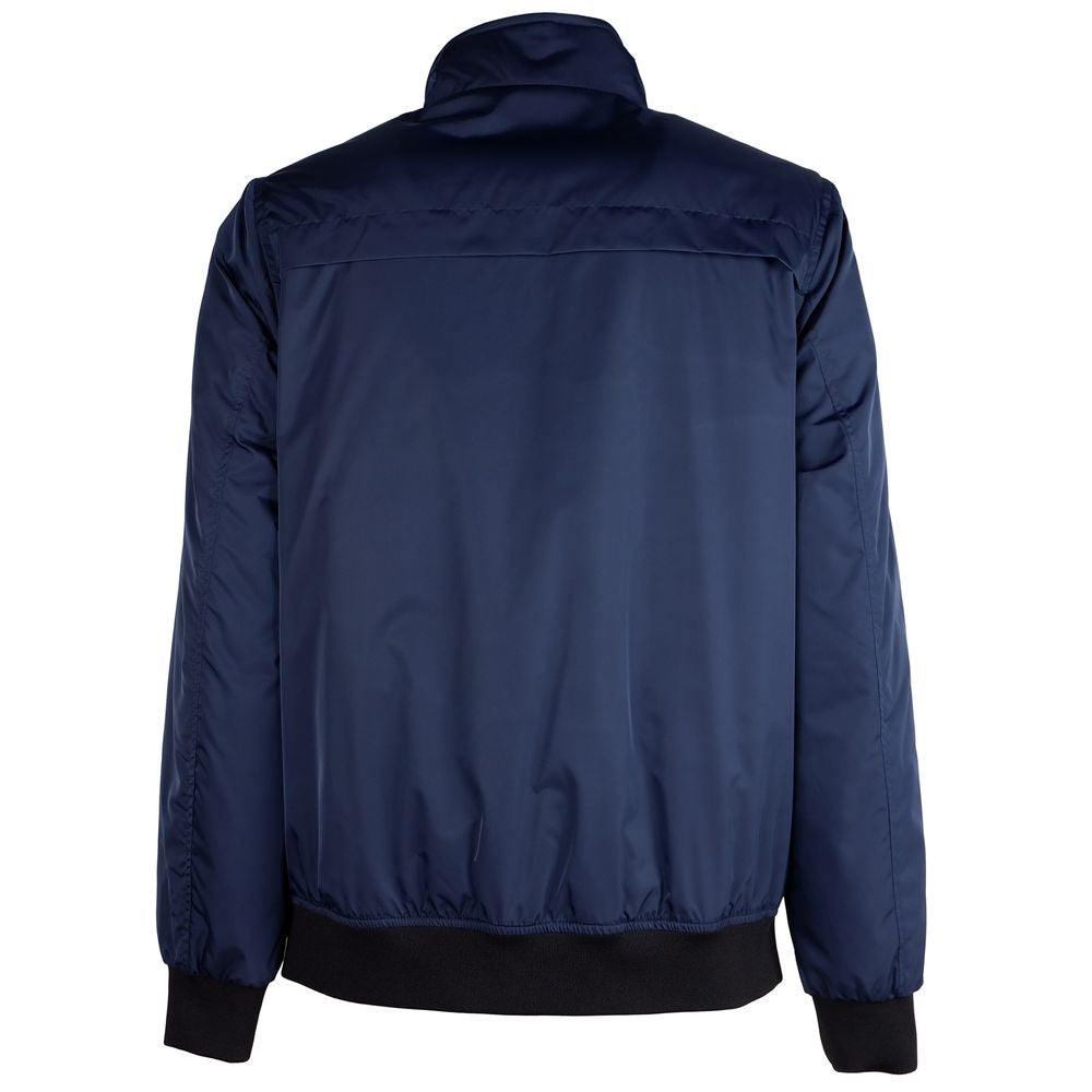 La Martina Blaue Polyesterjacke