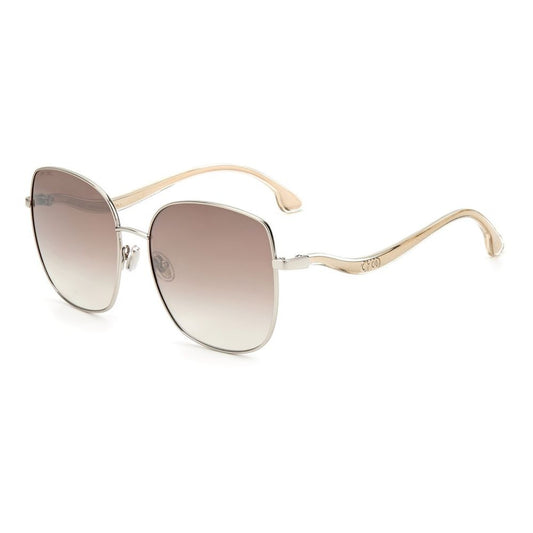 Jimmy Choo Graue Metallsonnenbrille