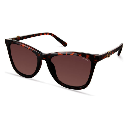 Guess – Braune Sonnenbrille aus Harz