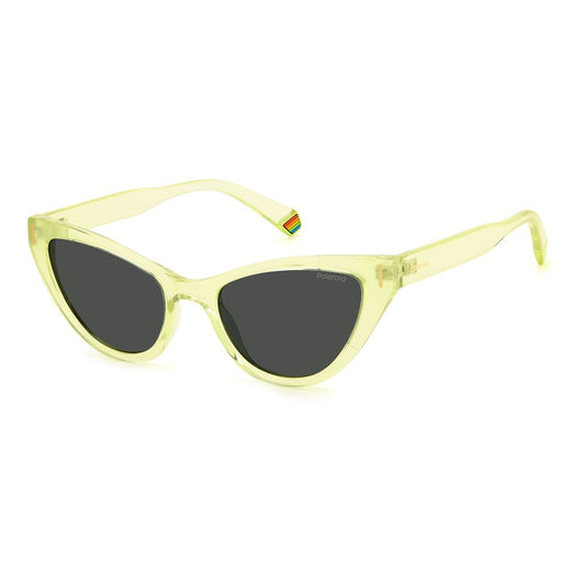 Polaroid Sonnenbrille aus gelbem Kunststoff
