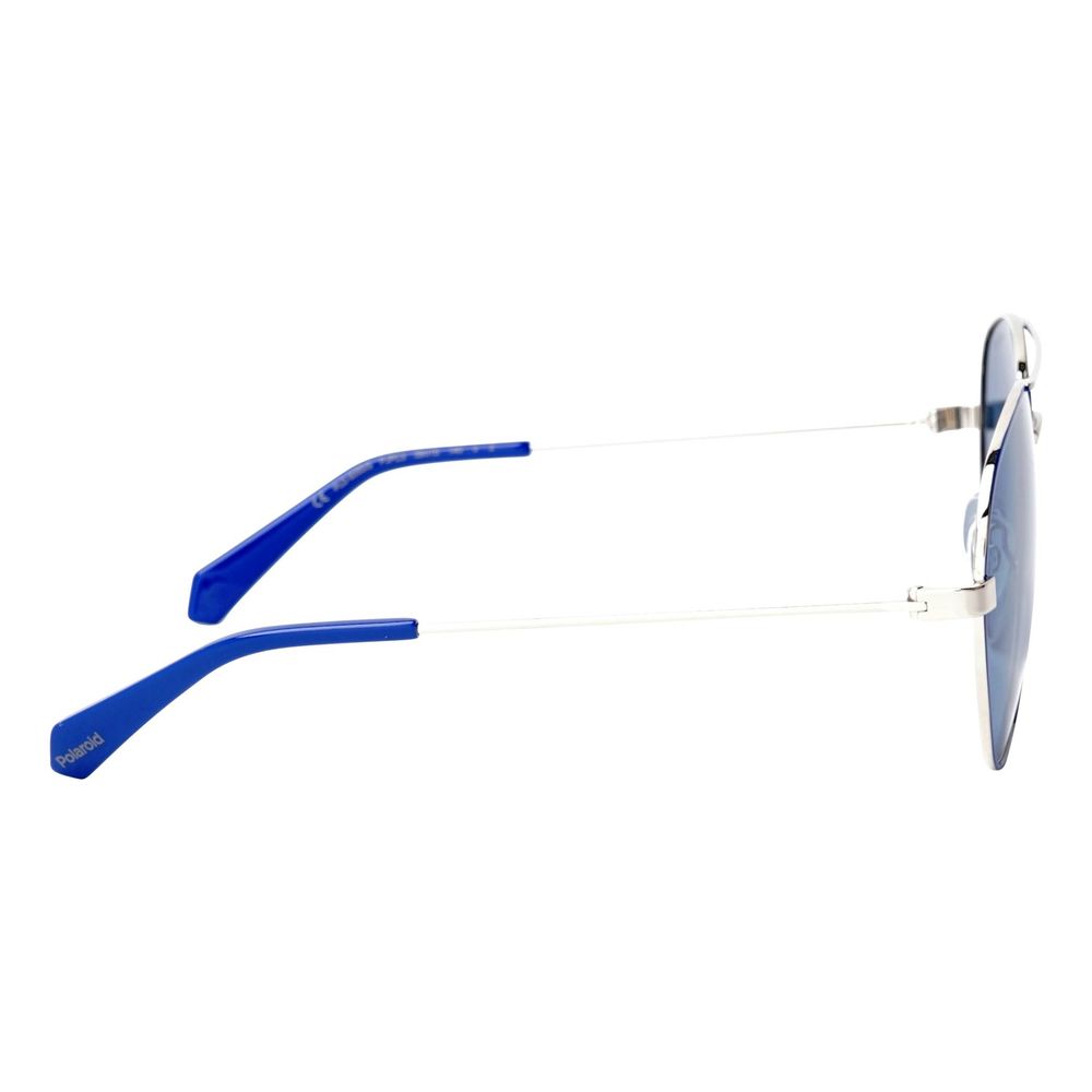 Polaroid Sonnenbrille aus blauem Metall