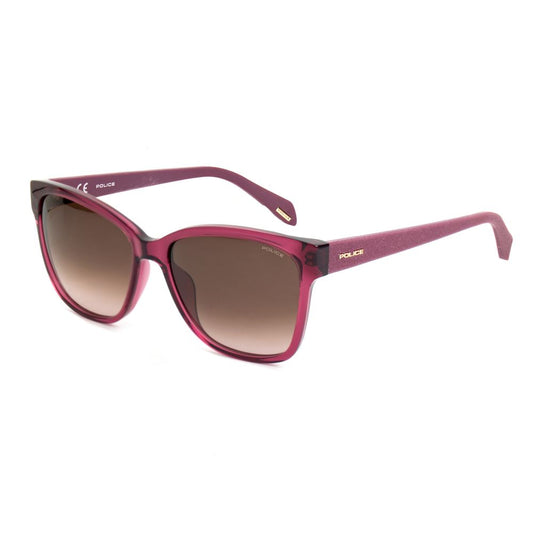 Police – Rote Acetat-Sonnenbrille