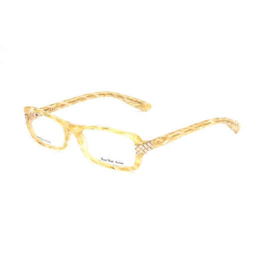 Bottega Veneta – Gelbe Acetat-Rahmen
