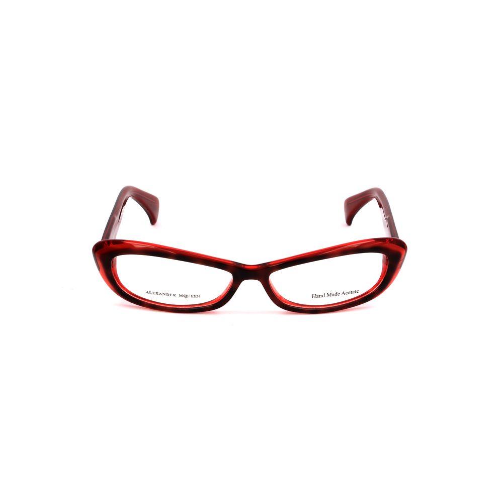Rote Acetatfassung von Alexander McQueen