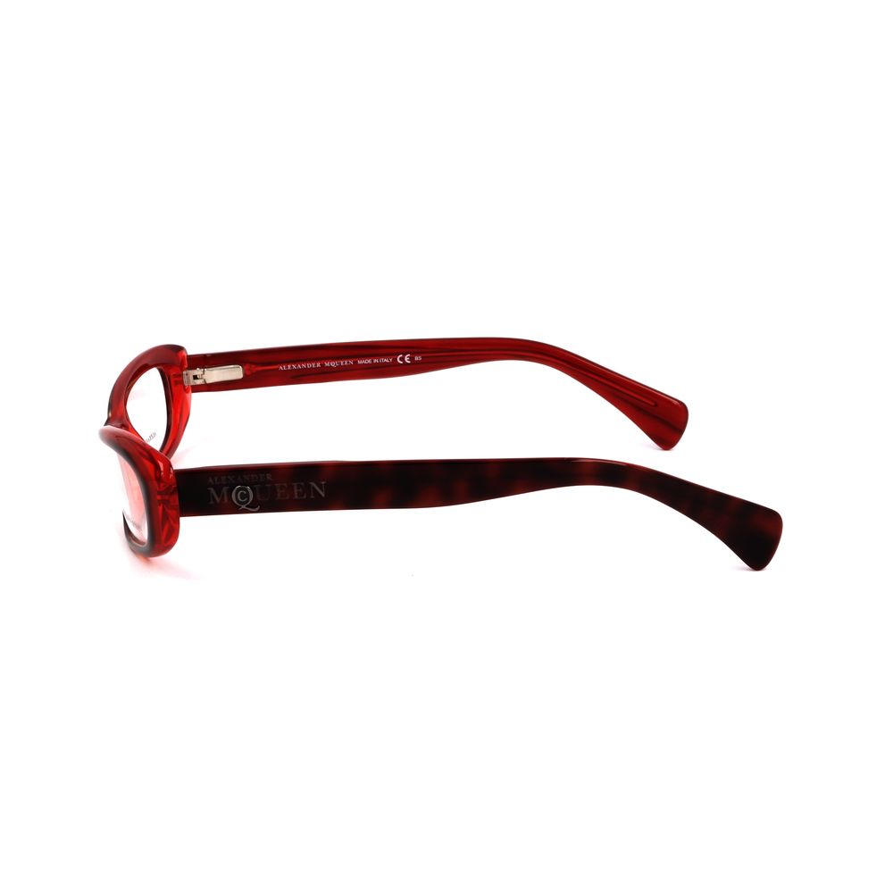 Rote Acetatfassung von Alexander McQueen