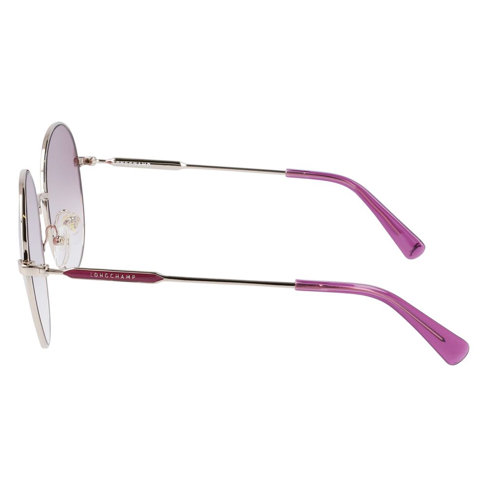 Longchamp Sonnenbrille aus goldenem Metall