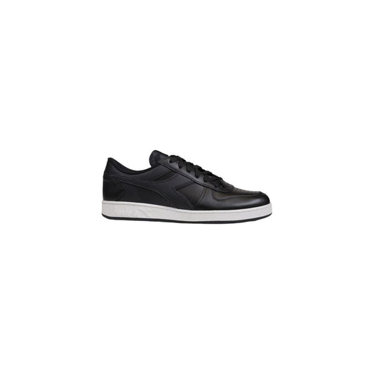 Diadora – Schwarzer Ledersneaker