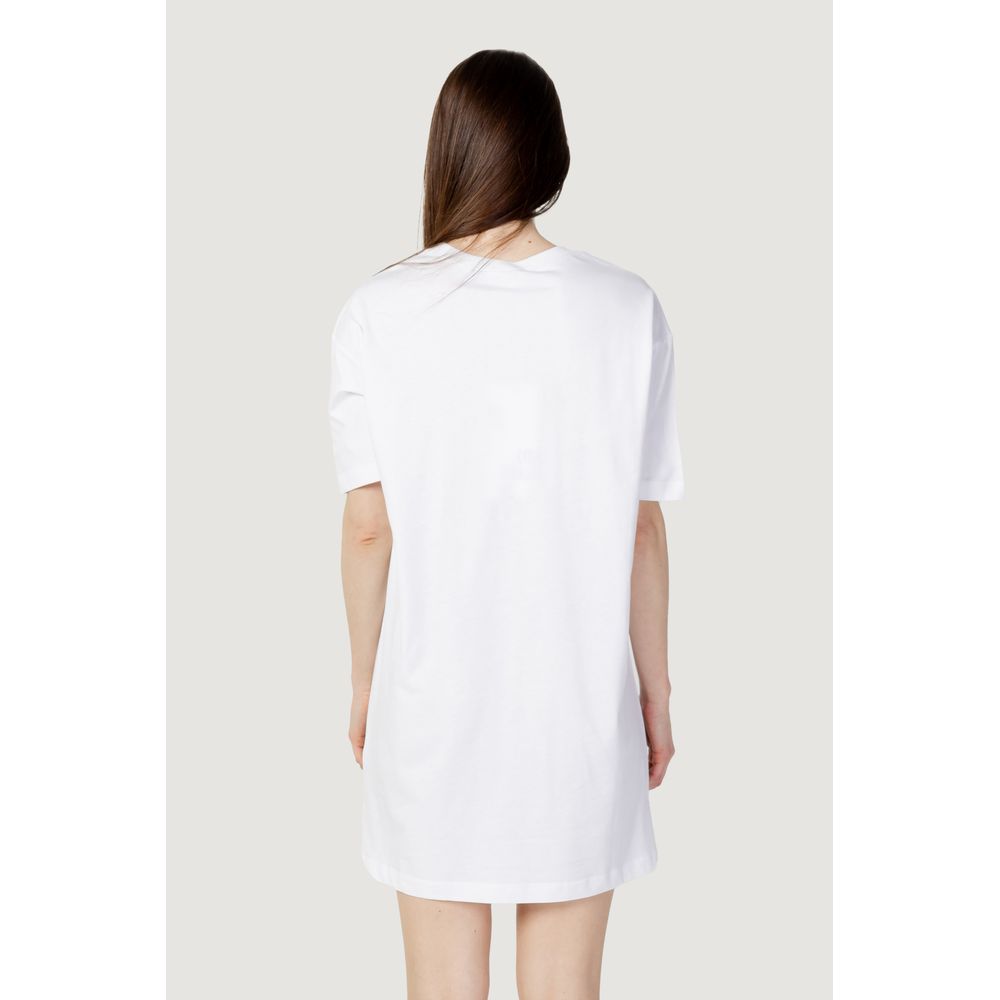 Love Moschino – Weiße Baumwollshorts