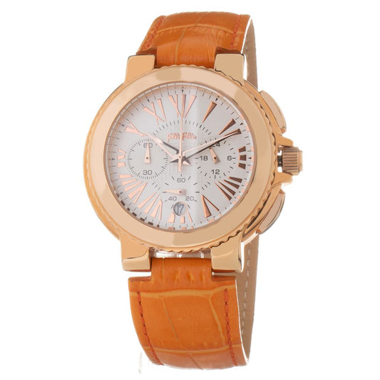 Folli Follie – Orangefarbene Lederuhr