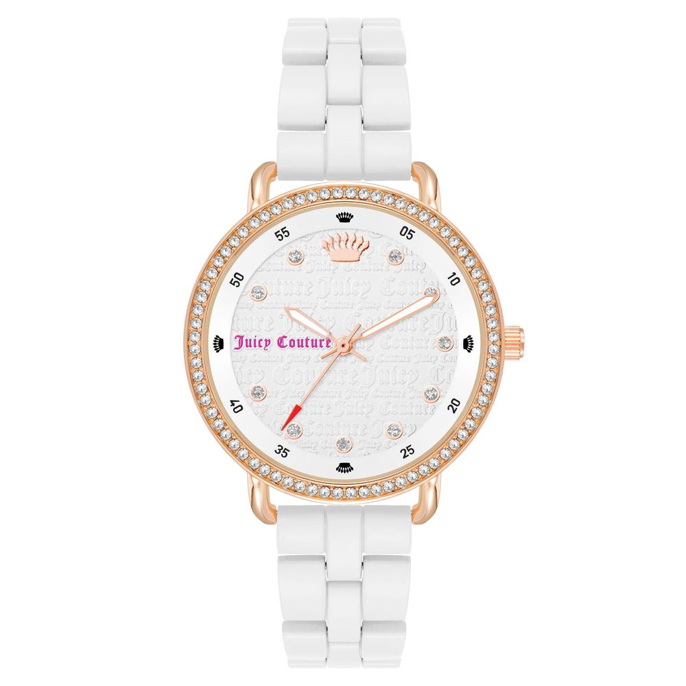 Juicy Couture – Weiße Metalluhr