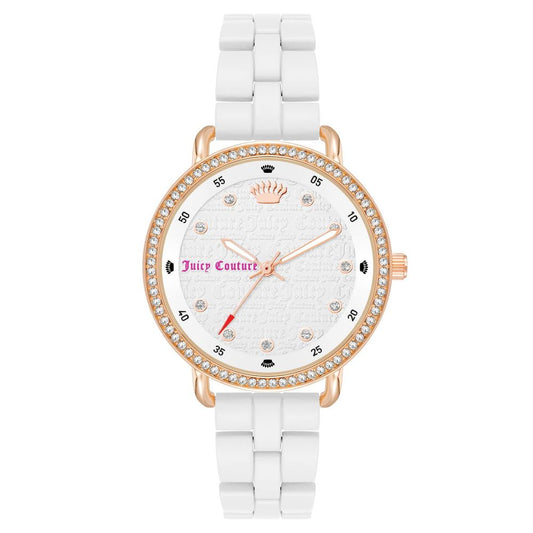 Juicy Couture – Weiße Metalluhr