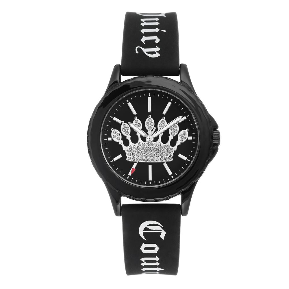 Juicy Couture – Schwarze Synthetikuhr