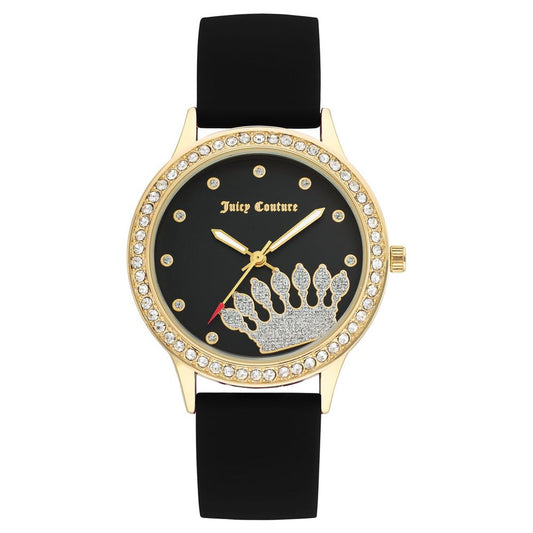 Juicy Couture – Schwarze Synthetikuhr