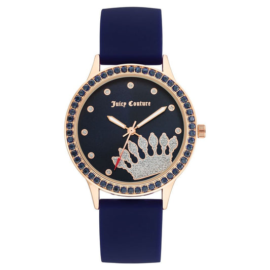 Juicy Couture Blaue Synthetikuhr