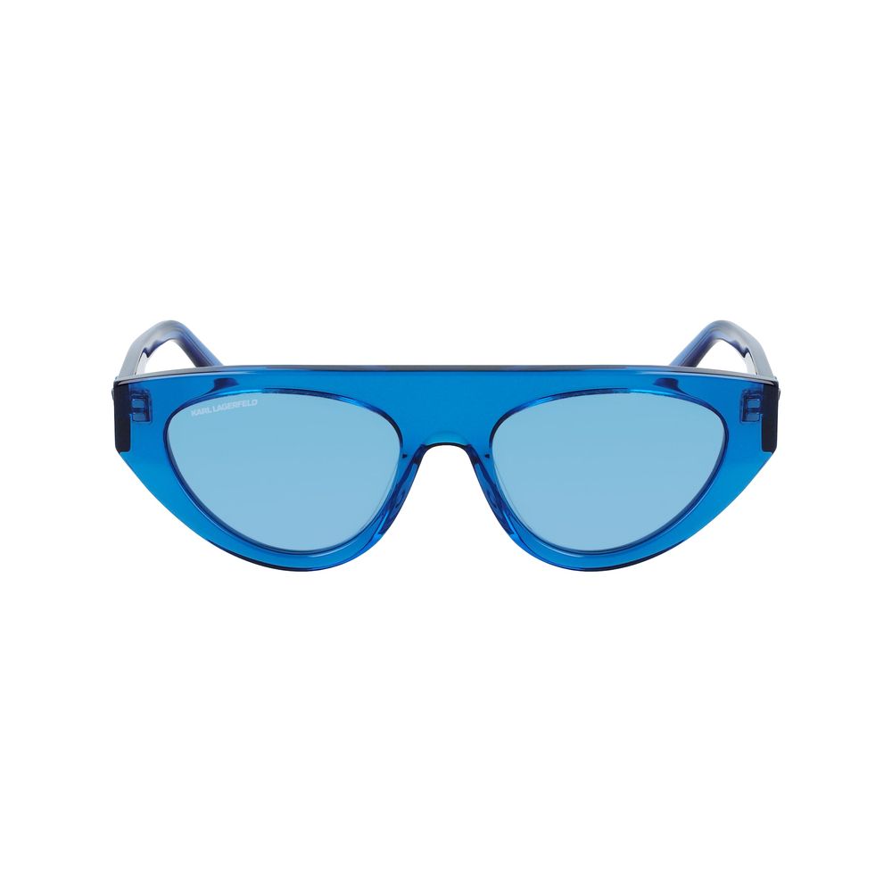 Karl Lagerfeld – Blaue Acetat-Sonnenbrille