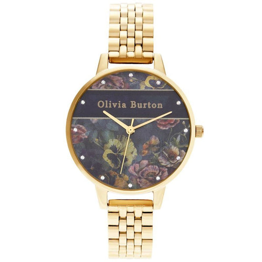 Olivia Burton – Goldene Edelstahluhr