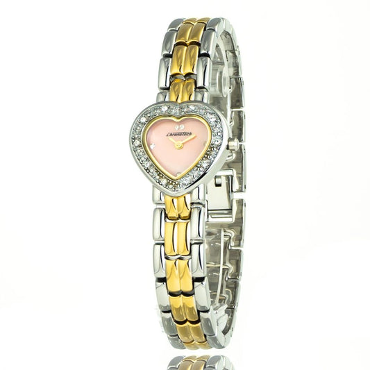 Chronotech Silberne Edelstahluhr