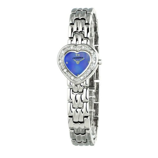 Chronotech Silberne Edelstahluhr