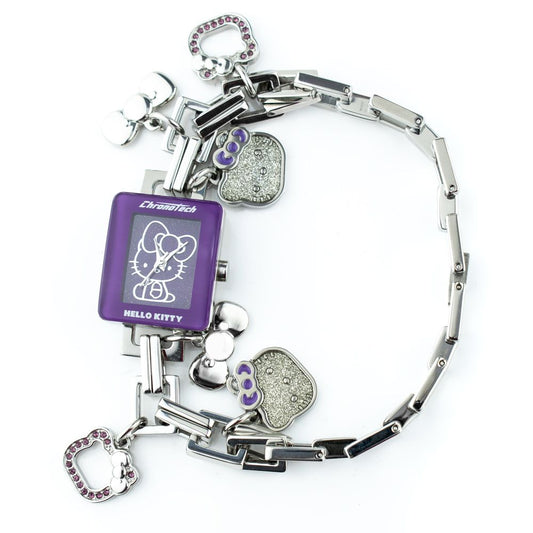 Chronotech Silberne Edelstahluhr