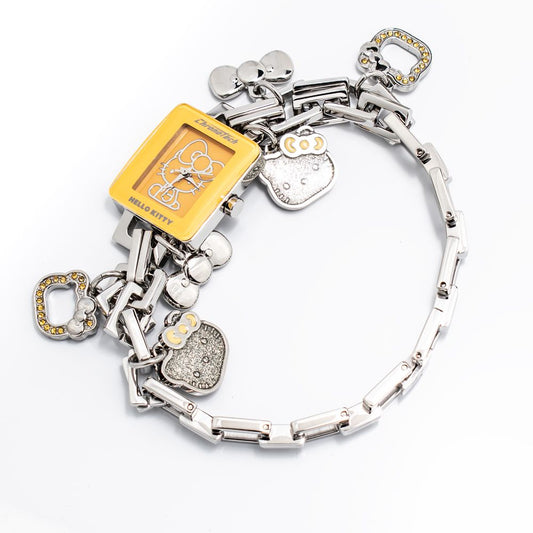 Chronotech Silberne Edelstahluhr