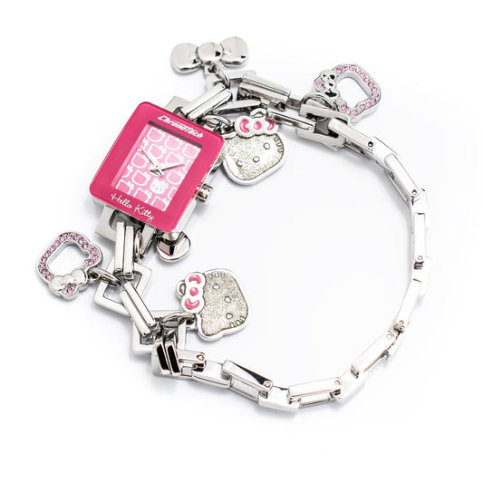 Chronotech Silberne Edelstahluhr