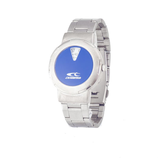 Chronotech Graue Edelstahluhr