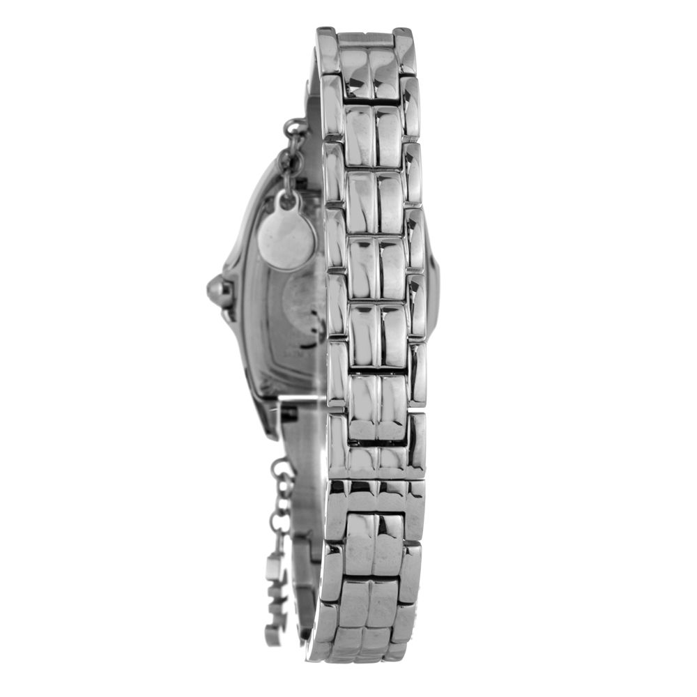Chronotech Silberne Edelstahluhr