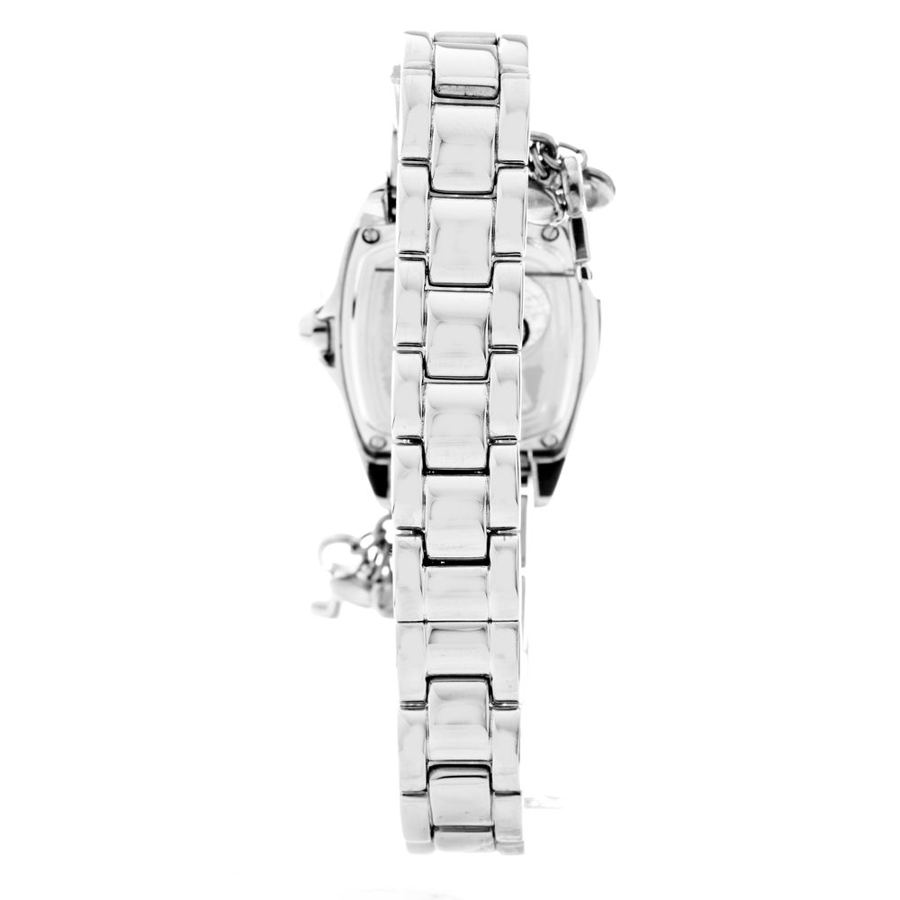 Chronotech Silberne Edelstahluhr