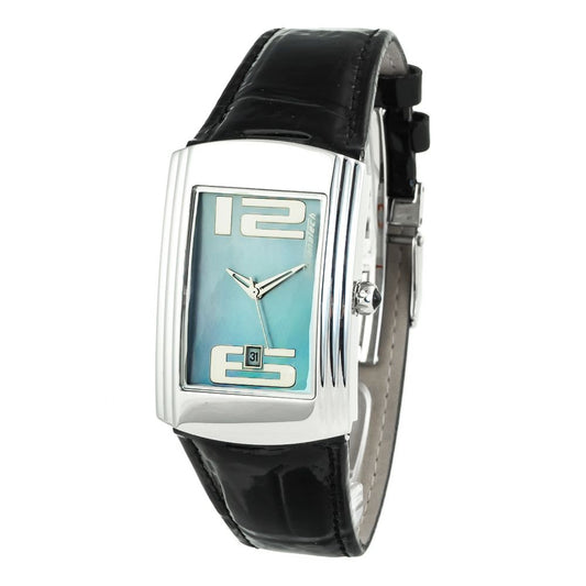Chronotech Silberne Edelstahluhr