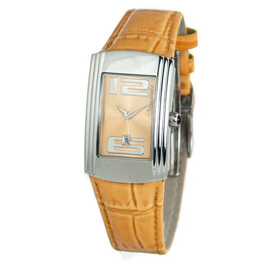 Chronotech Orange Lederuhr