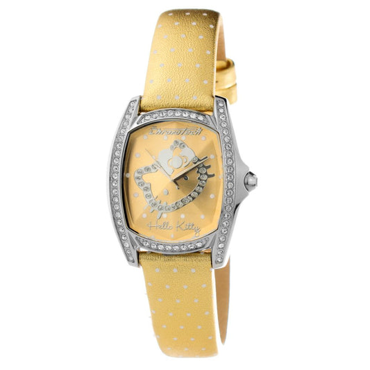 Chronotech Gold Lederuhr