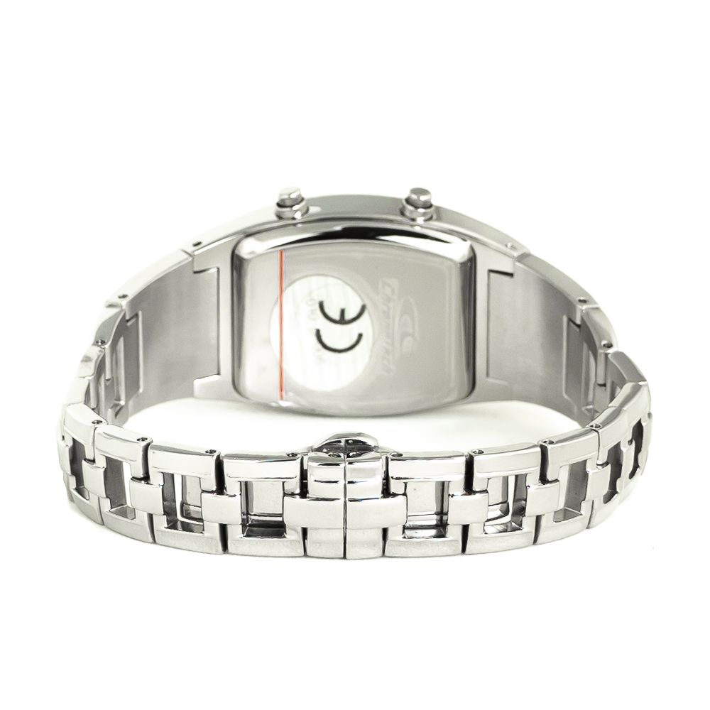 Chronotech Silberne Edelstahluhr