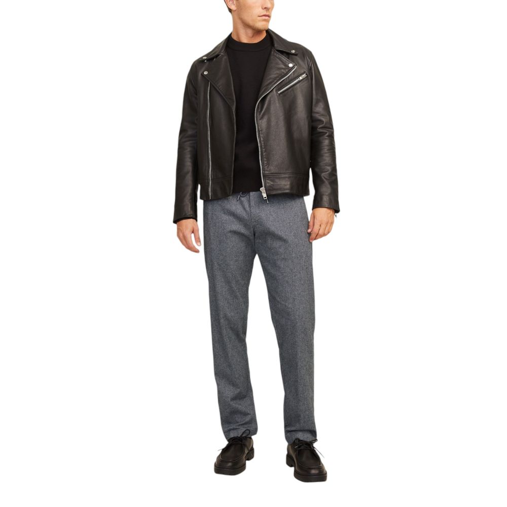 Jack Jones Graue Baumwollhose