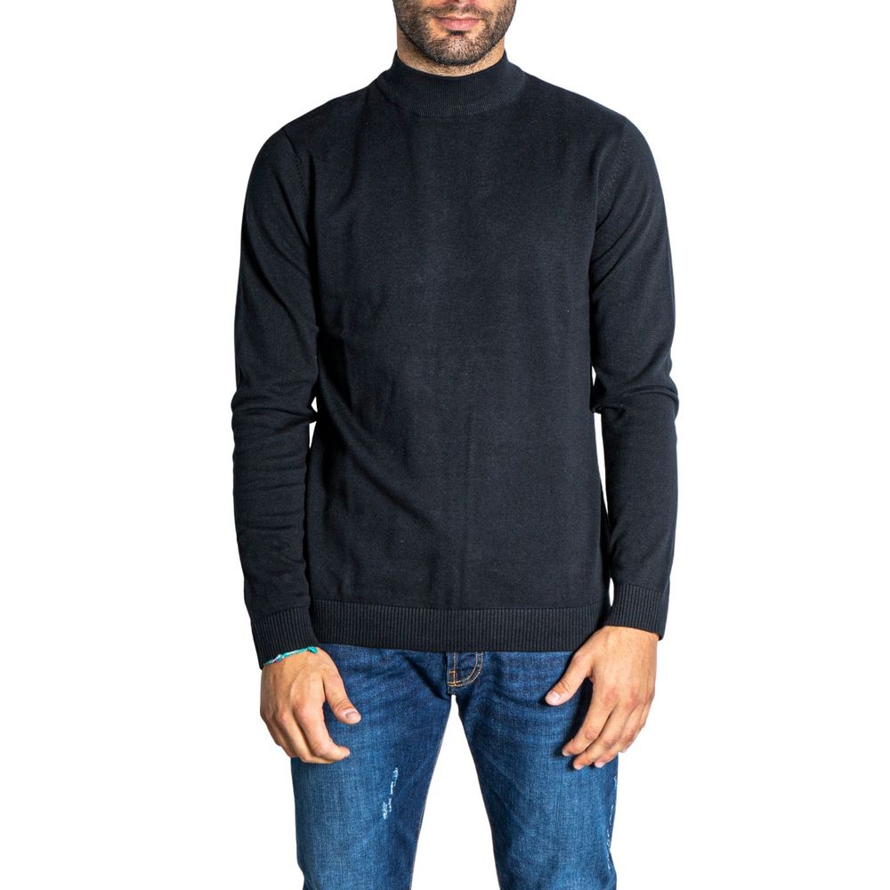 Jack Jones – Schwarze Sportbekleidung aus Baumwolle