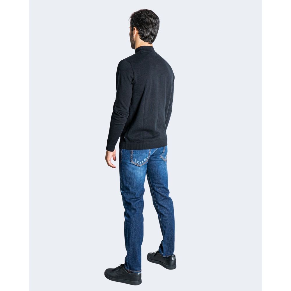 Jack Jones – Schwarze Sportbekleidung aus Baumwolle