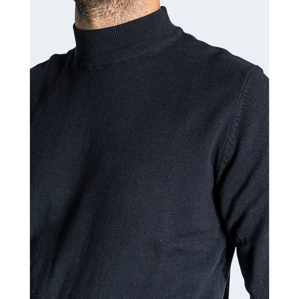Jack Jones – Schwarze Sportbekleidung aus Baumwolle