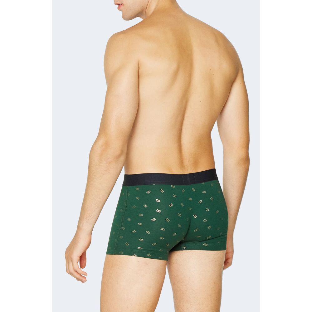 Tommy Hilfiger – Grüne Baumwoll-Boxershorts
