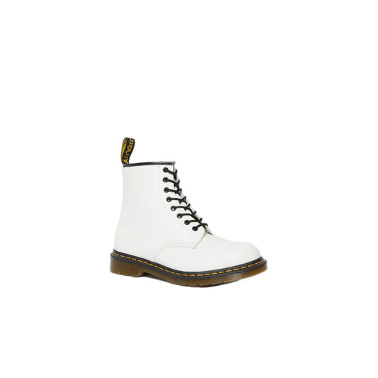 Dr. Martens – Weiße Lederstiefel