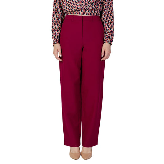 Vila Clothes Bordeaux Polyesterhose