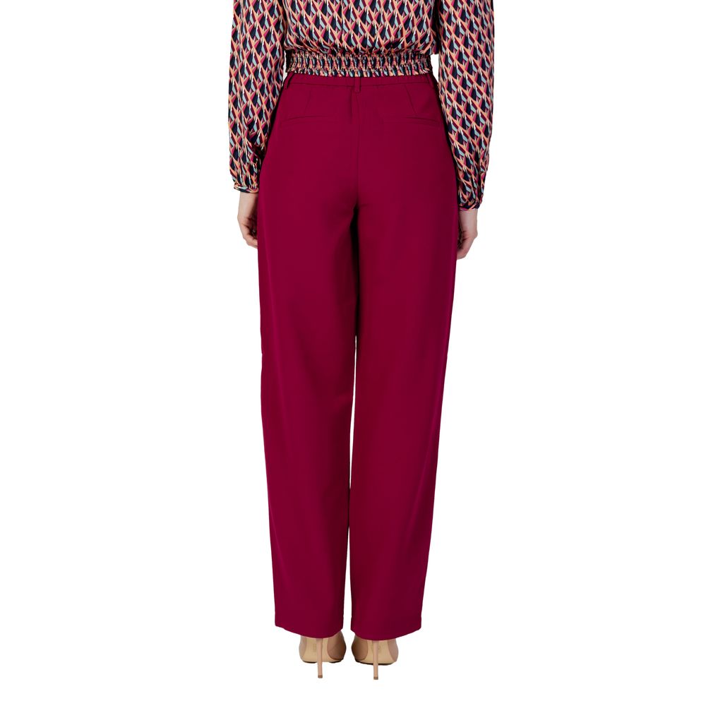 Vila Clothes Bordeaux Polyesterhose