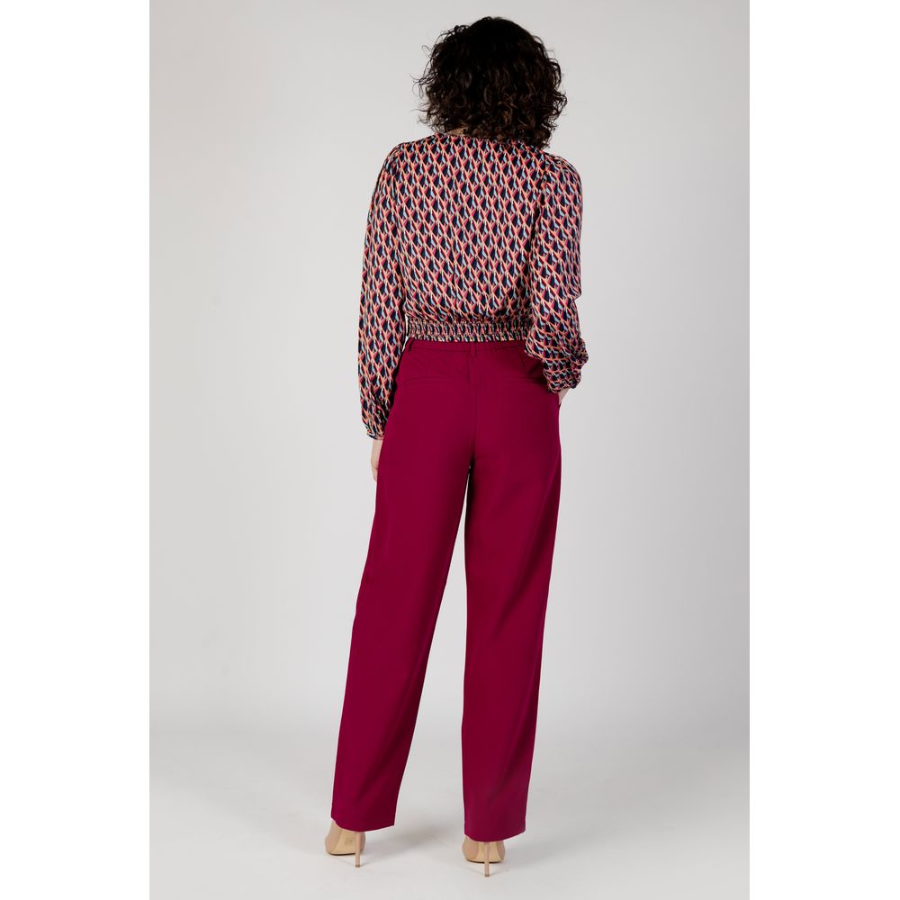 Vila Clothes Bordeaux Polyesterhose