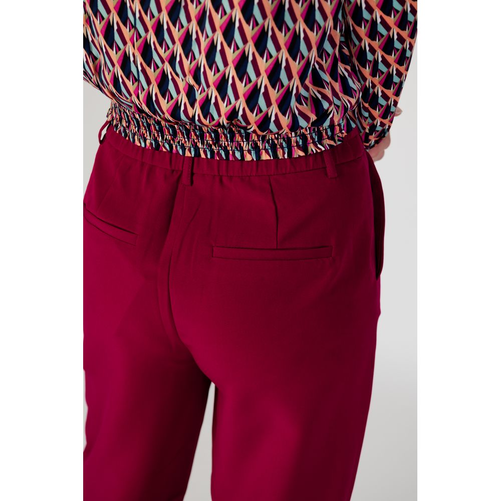 Vila Clothes Bordeaux Polyesterhose