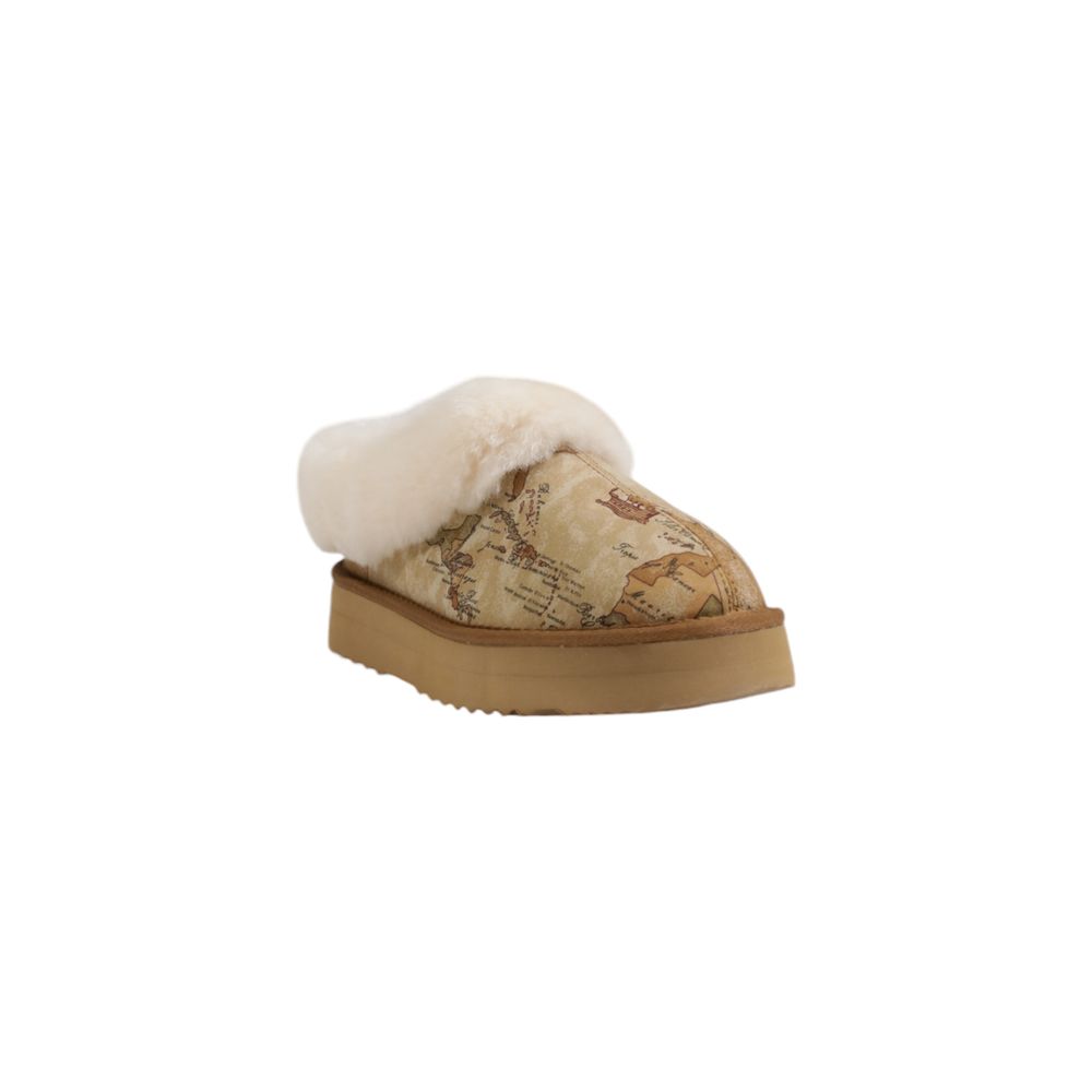 Alviero Martini Prima Classe Beige Stoffknöchel