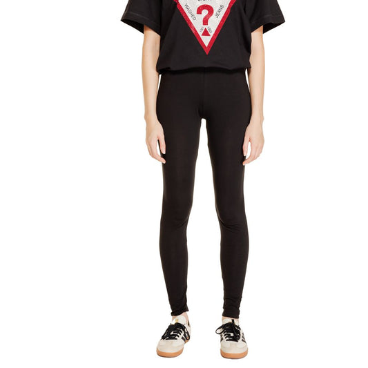 Jacqueline De Yong Schwarze Jeans und Hose aus Baumwolle