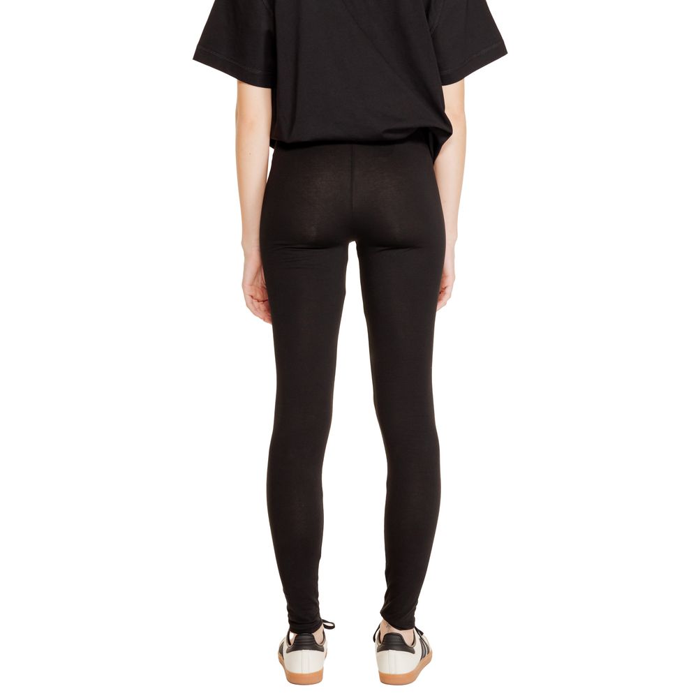 Jacqueline De Yong Schwarze Jeans und Hose aus Baumwolle