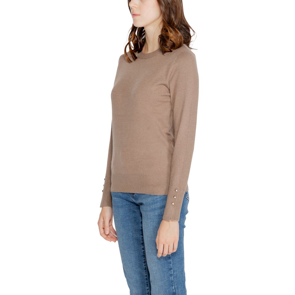 Jacqueline De Yong Beige Viscose Sportswear