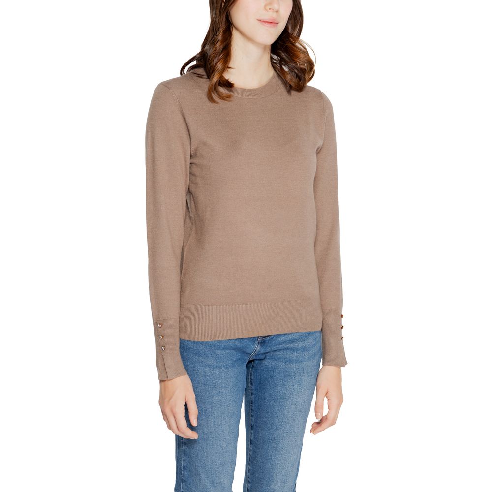 Jacqueline De Yong Beige Viscose Sportswear