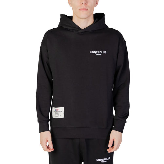 Underclub – Schwarzer Kapuzenpullover aus Baumwolle
